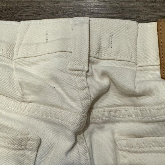 Fidelity Torino Jeans Mens 36X29 Cream Straight Cotton Denim Made in USA Slim - Picture 5 of 11